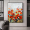 Red Flower Painting