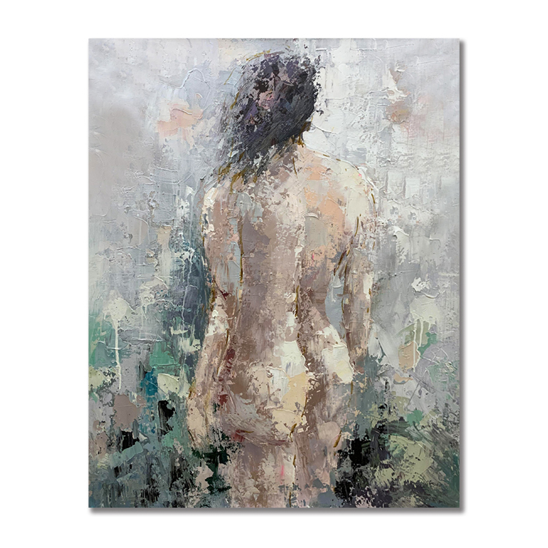 Nude Bathroom Decoration Painting