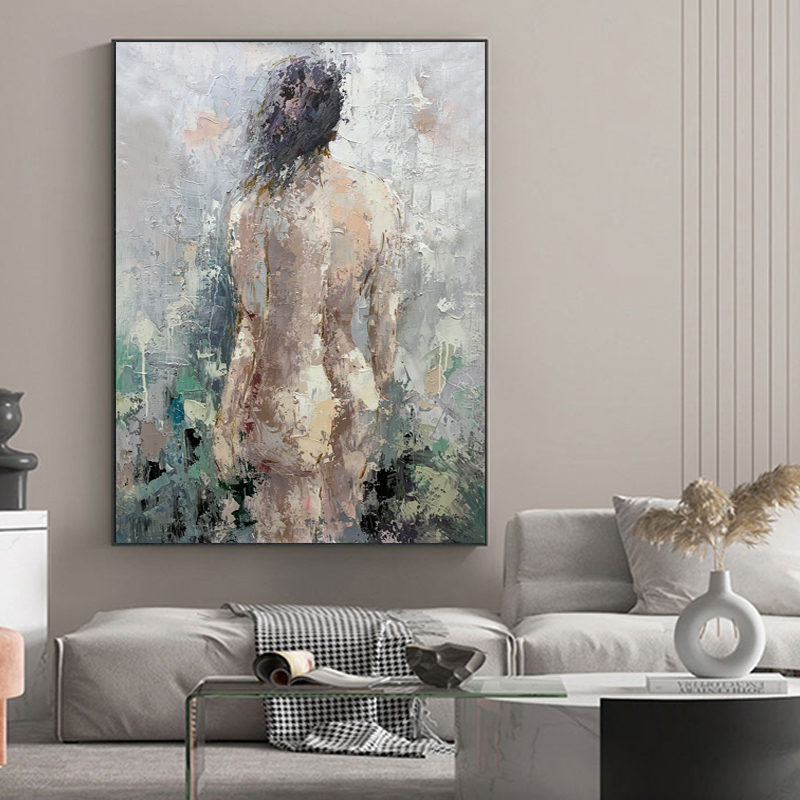 Nude Bathroom Decoration Painting