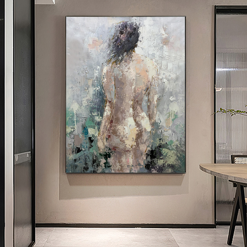 Nude Bathroom Decoration Painting