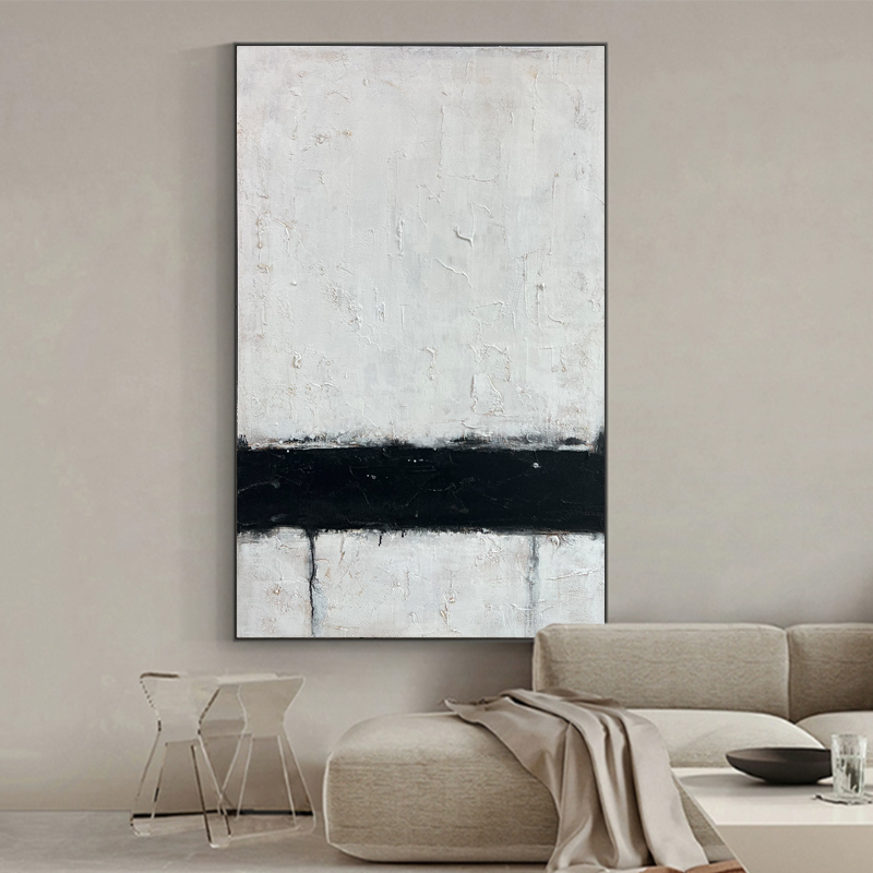 Vertical Thick Oil Painting