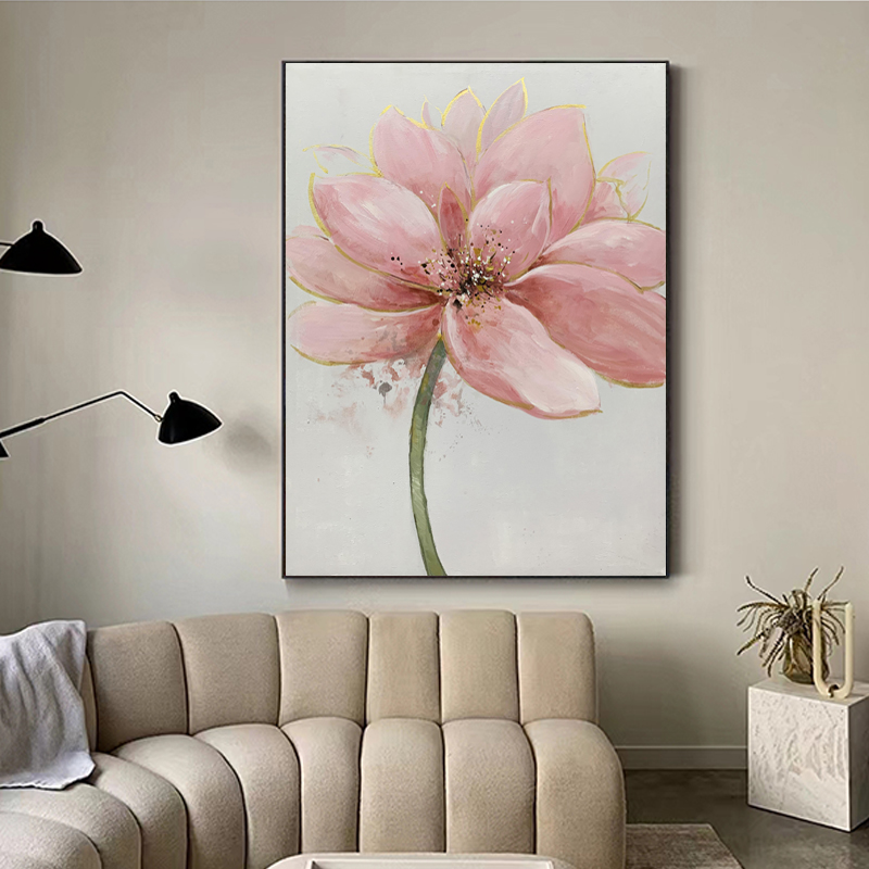 Golden Lotus Art