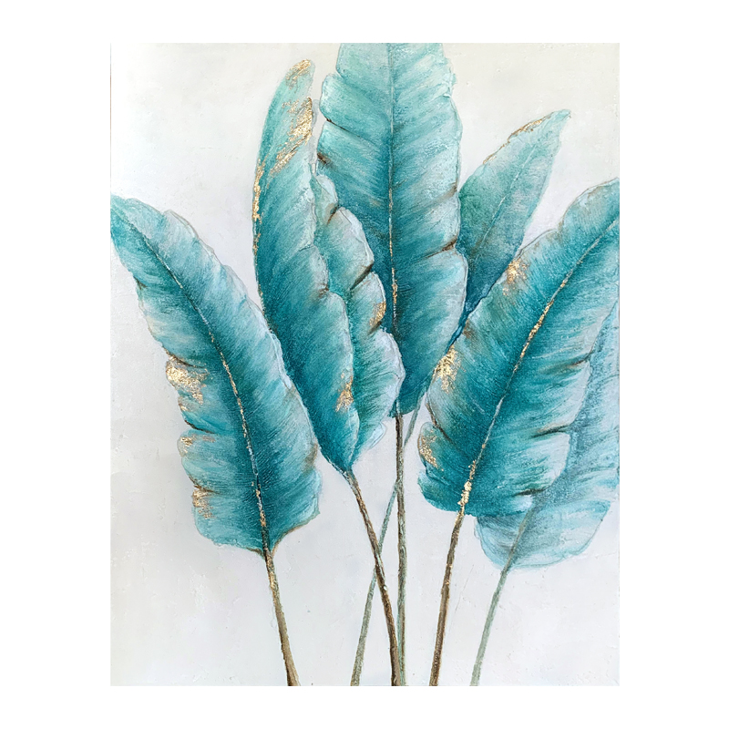 Banana Leaf Painting