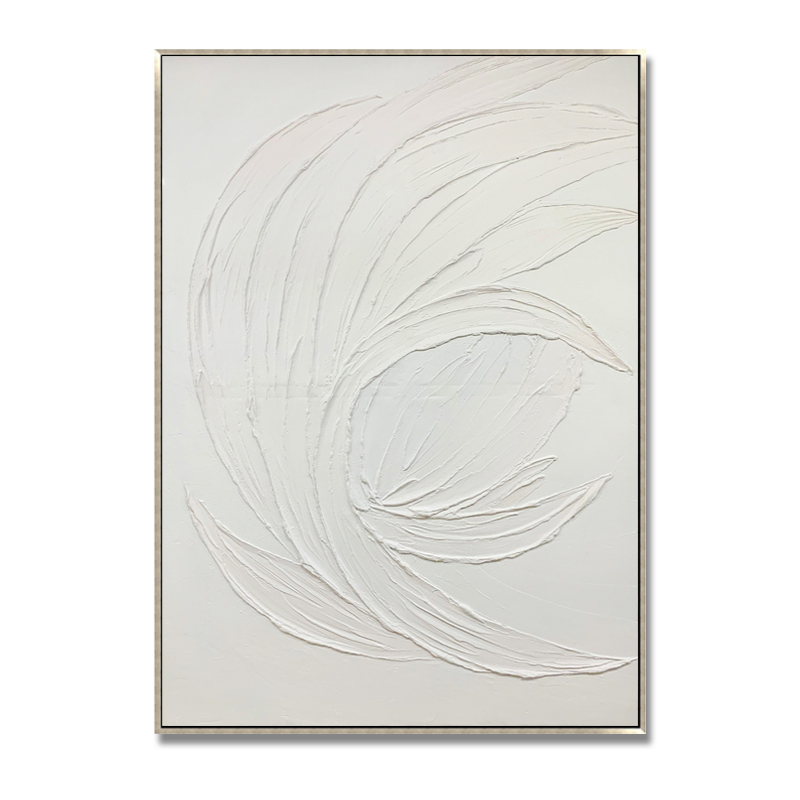 White Thick Painting