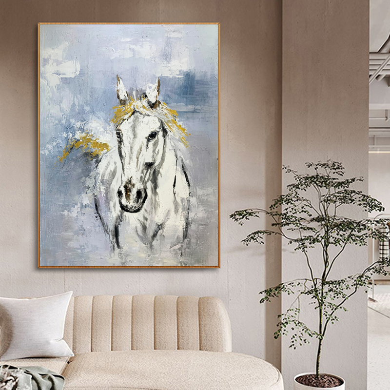 Running Horse Painting