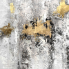 Black And White Gold Painting