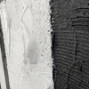 Geometric Black And White Painting