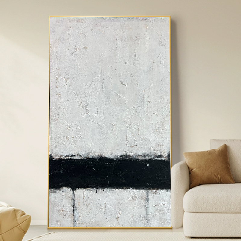 Vertical Thick Oil Painting