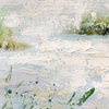 Abstract Lake Art