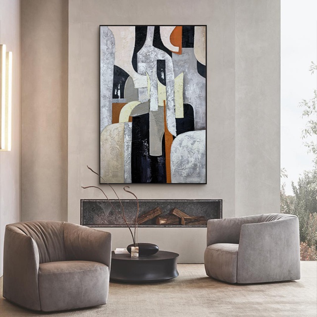 Geometric Abstract Painting