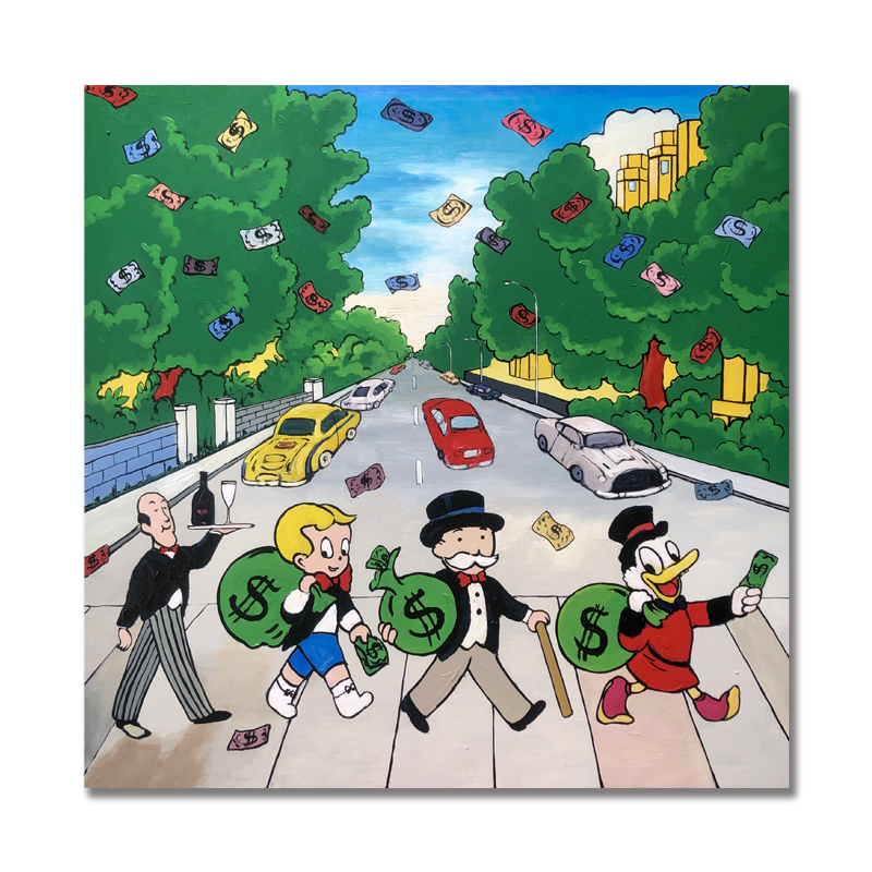 Money Art Painting
