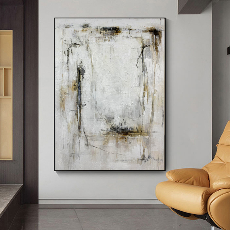 Modern abstract wall painting
