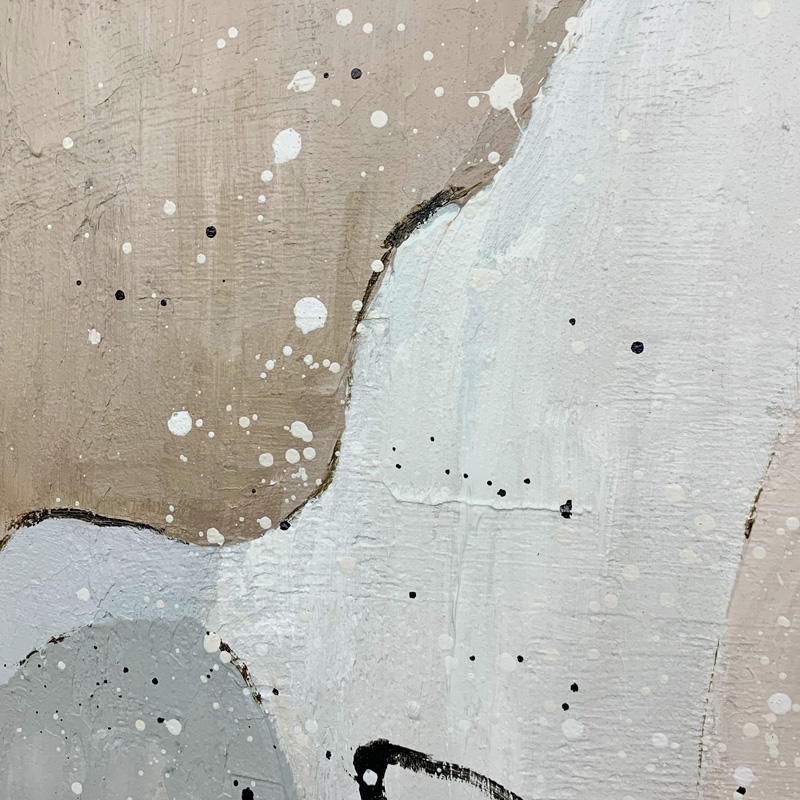 Nordic Style Warm Color Art Painting