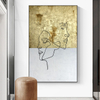 Abstract Gold Foil Painting 2