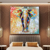 Colorful Elephant Painting