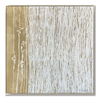 Square White Yellow And White Line Painting