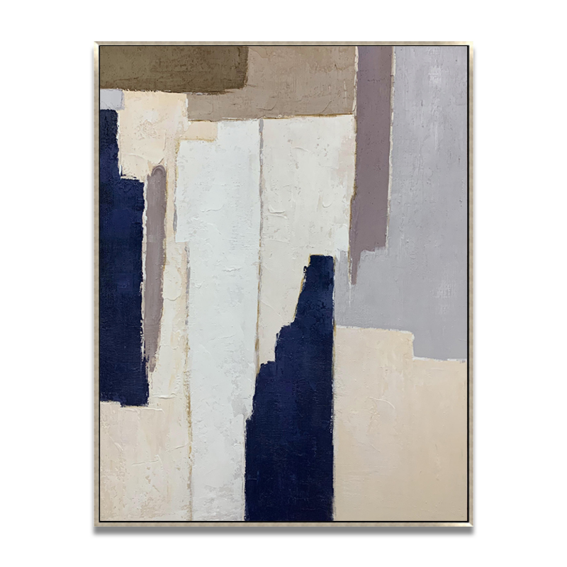 Colorful Abstract Minimalist Painting