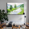 Mountain Stream Landscape
