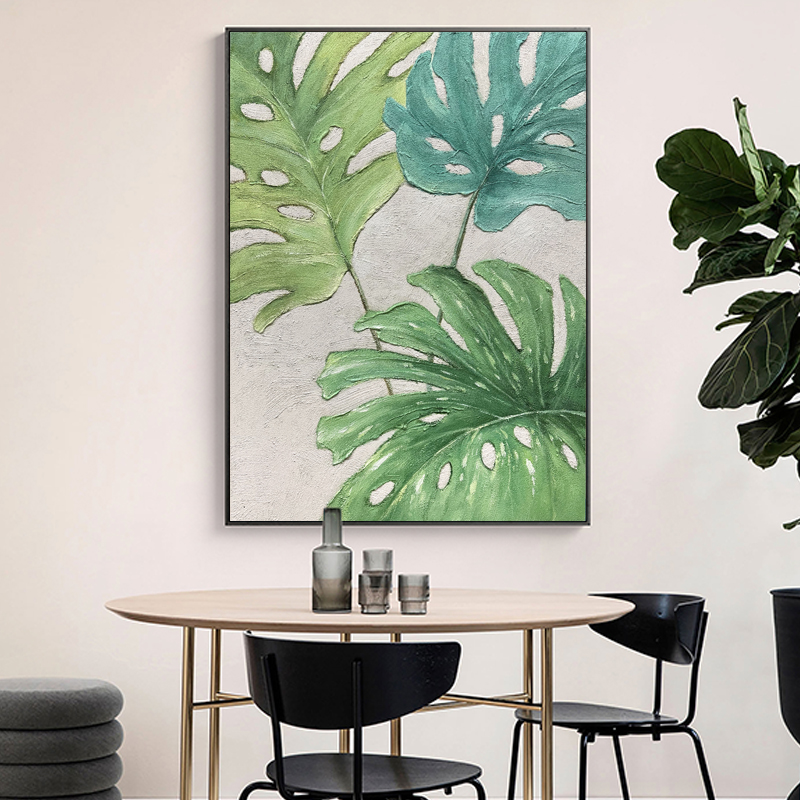 Green Leaf Painting