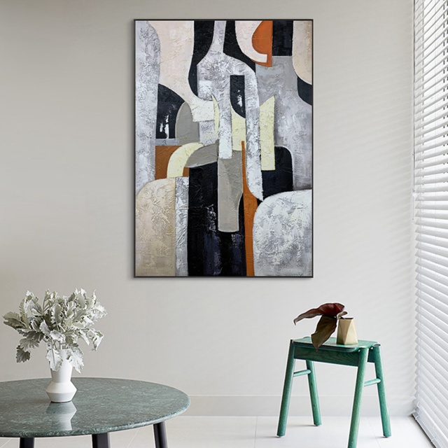 Geometric Abstract Painting