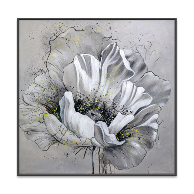 Elegant Blue Flower Painting
