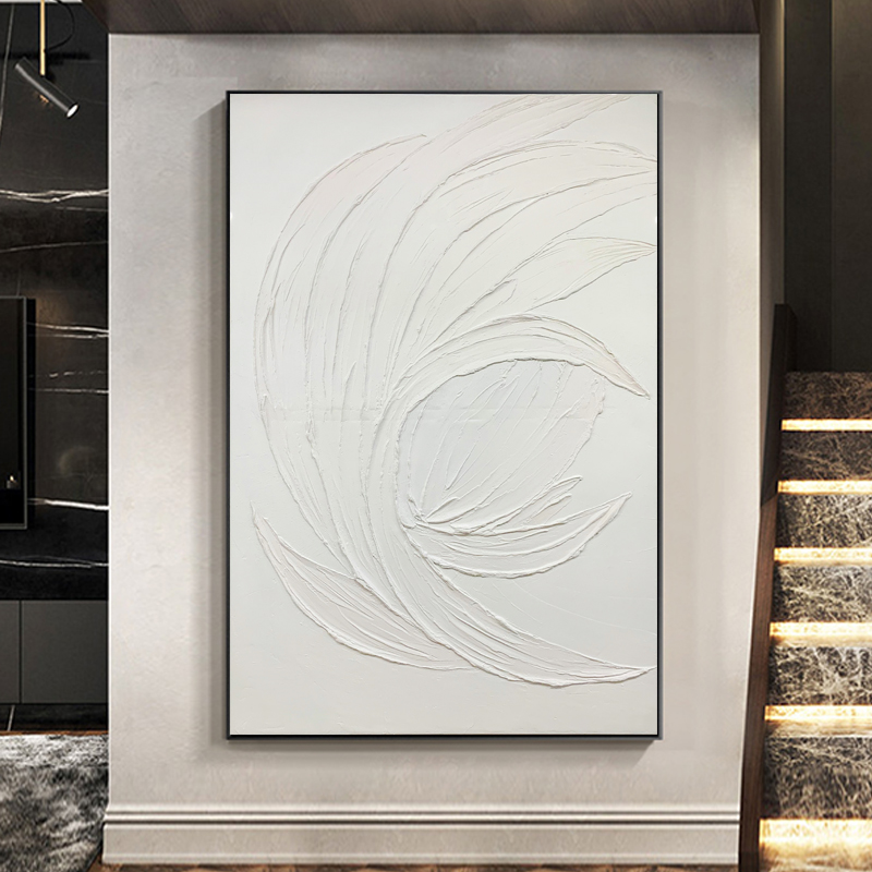 White Thick Painting