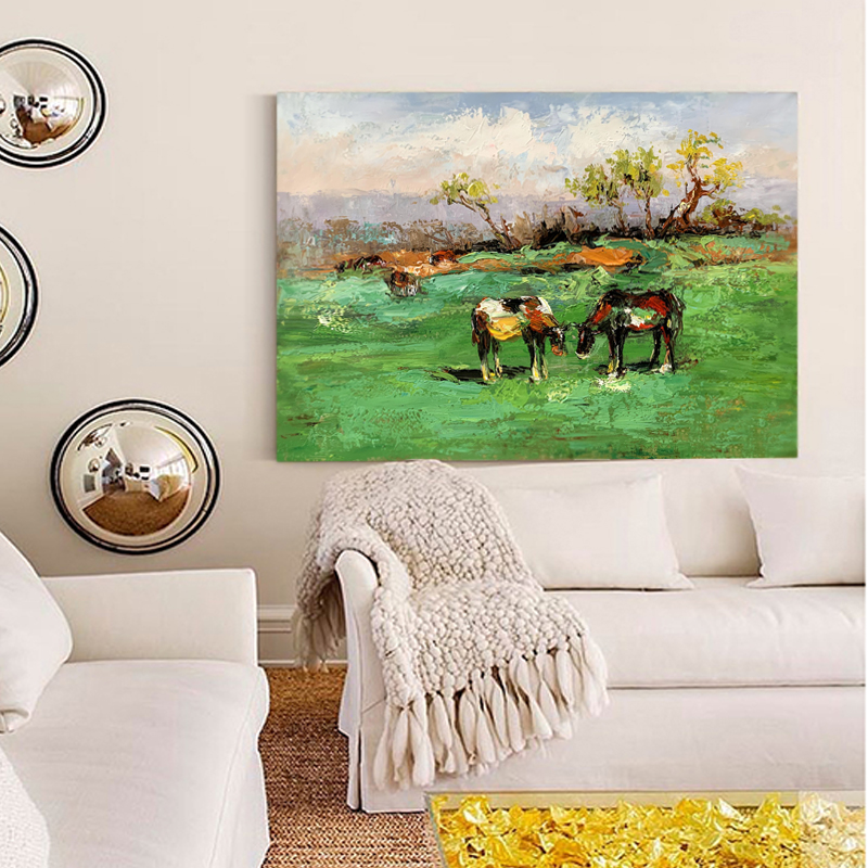 Animals on The Grass