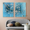 Blue Flower Set Painting