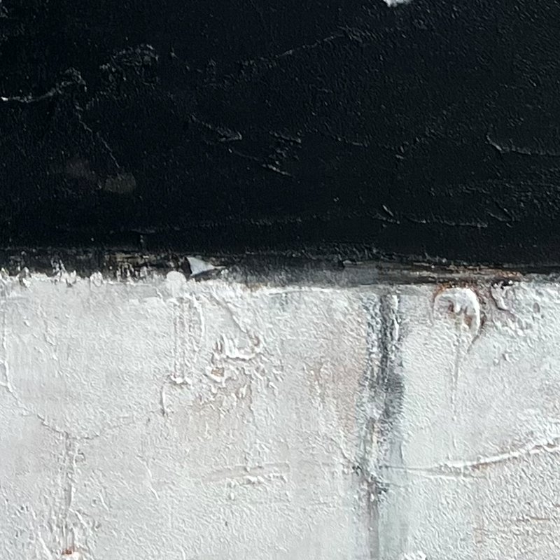 Vertical Thick Oil Painting