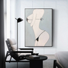 Minimalist Nude Painting