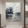 Brown And White Landscape Paintings