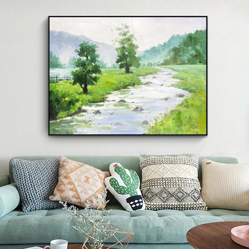 Mountain Stream Landscape