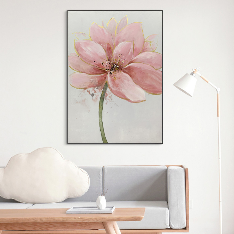 Golden Lotus Art