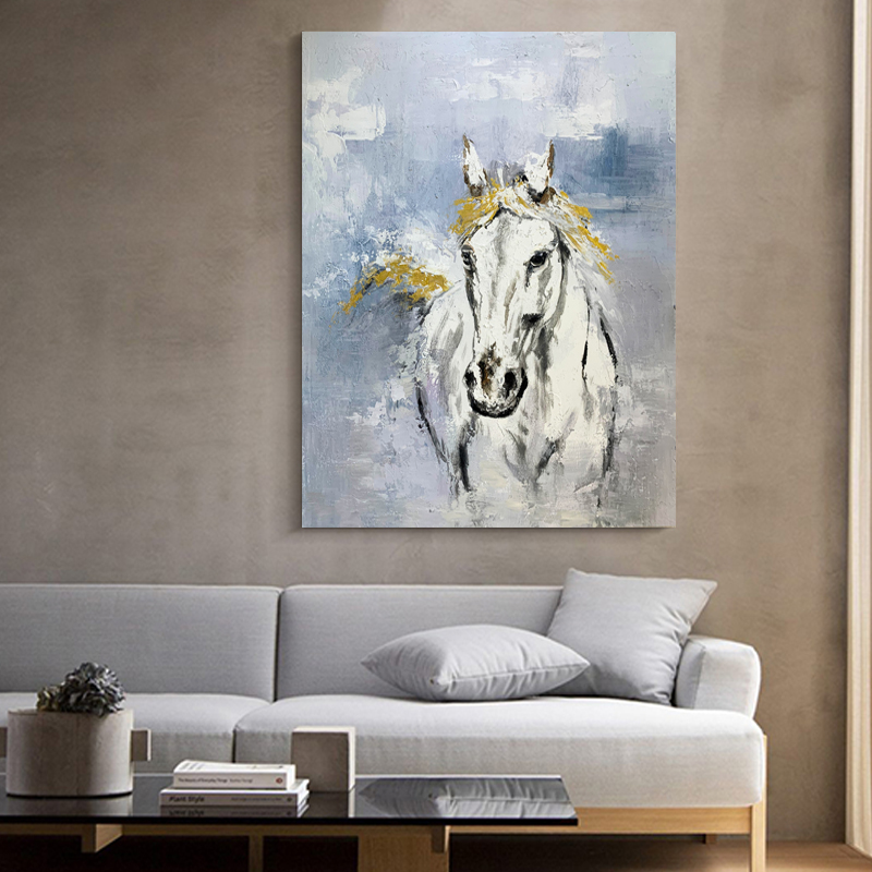 Running Horse Painting