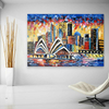 City view painting