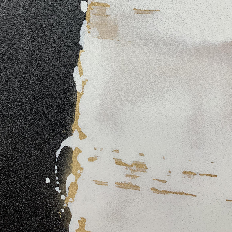 Watercolor Black And White Painting