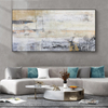 Yellow Abstract Horizontal Painting
