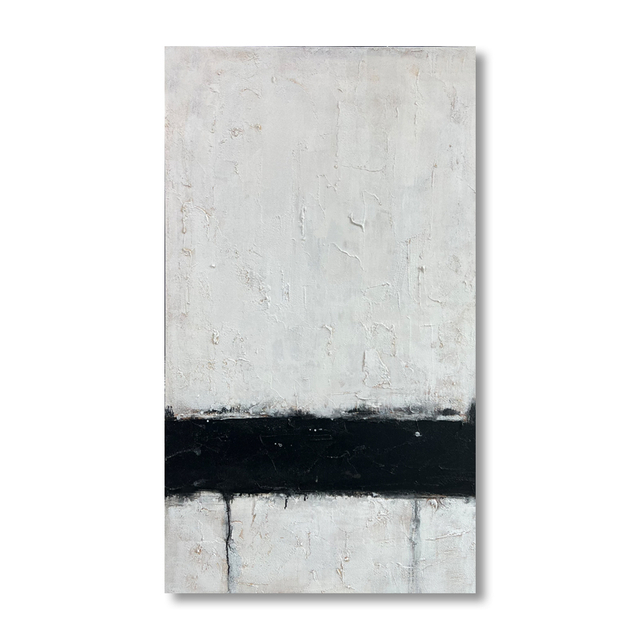 Vertical Thick Oil Painting