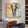 Colorful Elephant Painting