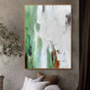 Green And Orange Abstract Wall Decor