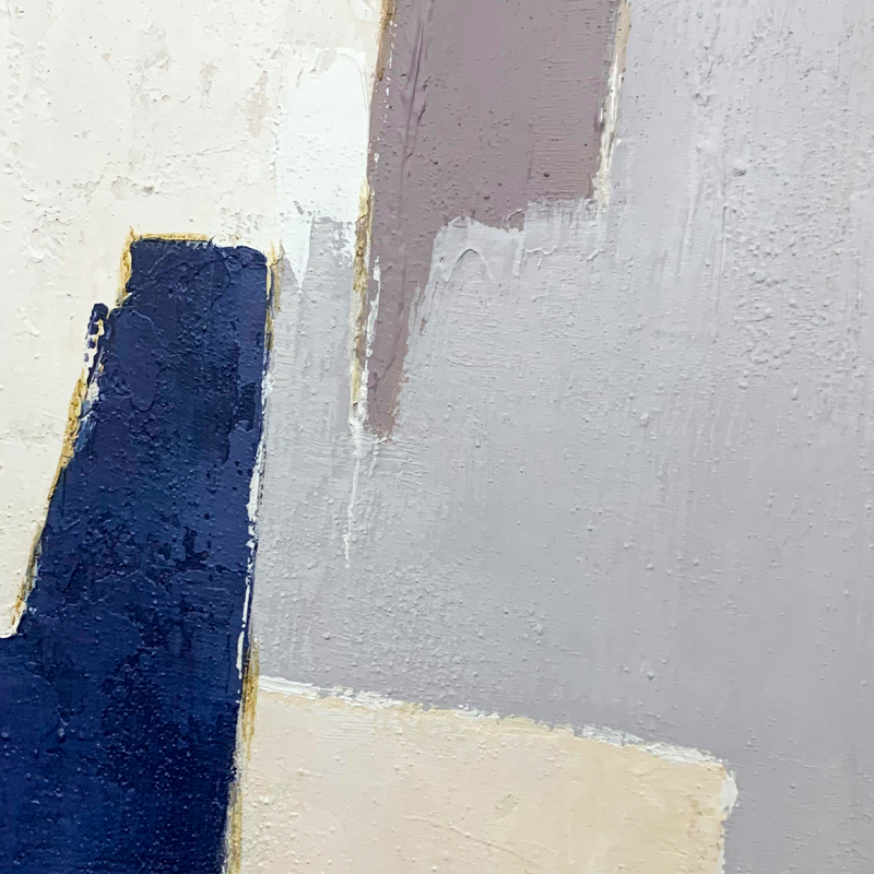 Colorful Abstract Minimalist Painting