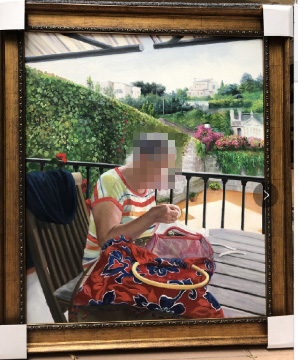 Premium Custom Painting Hotel Guest Souvenir