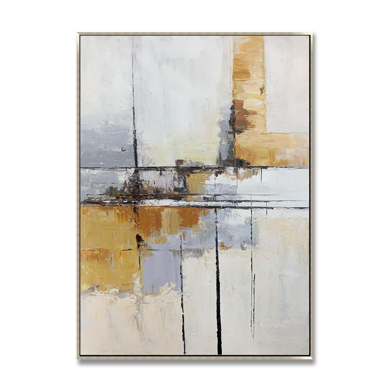 Yellow Simple Fashion Decorative Painting
