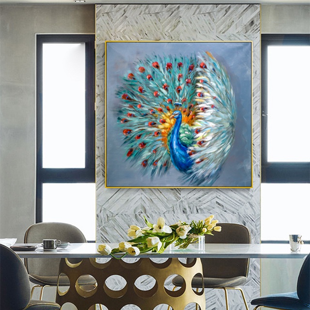 Peacock Painting