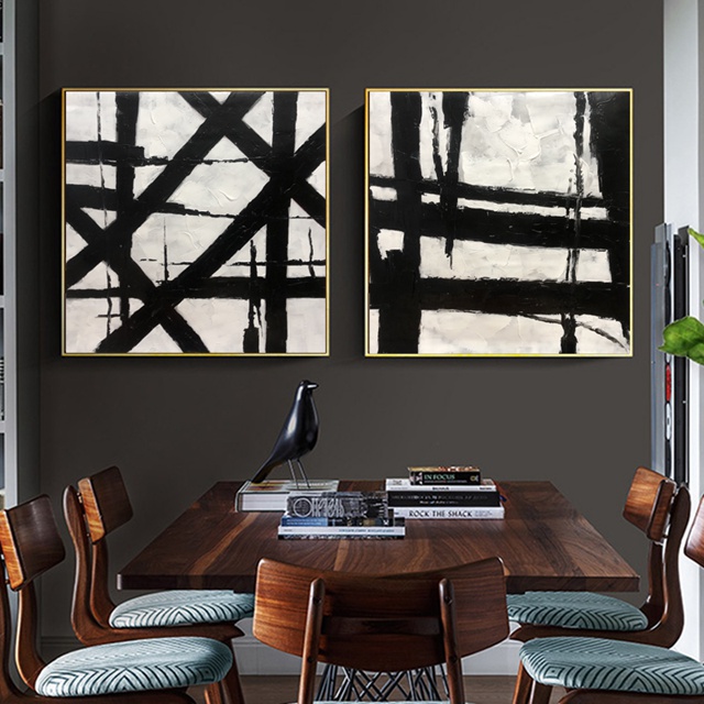Black And White Painting