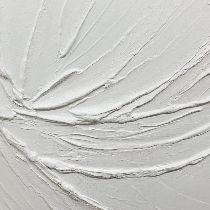 White Thick Painting