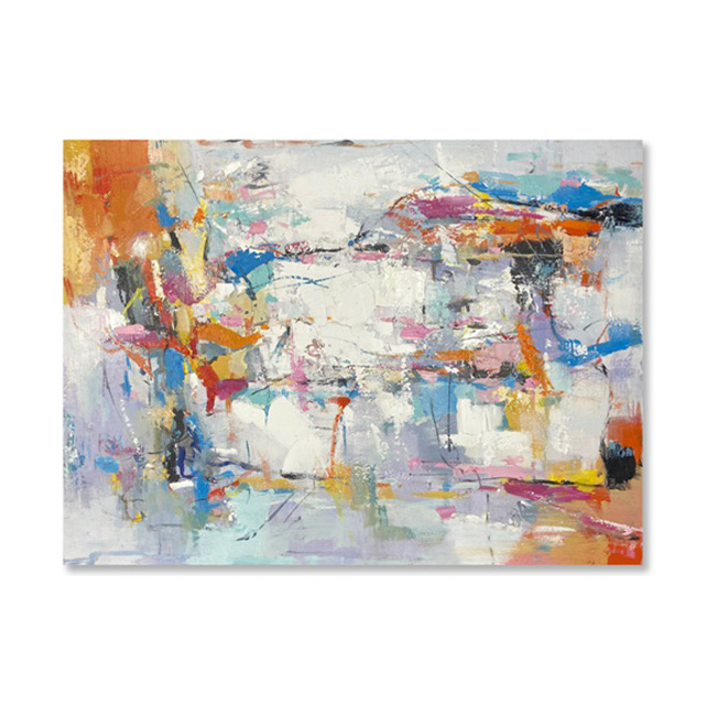 Orange Abstract Painting