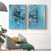 Blue Flower Set Painting