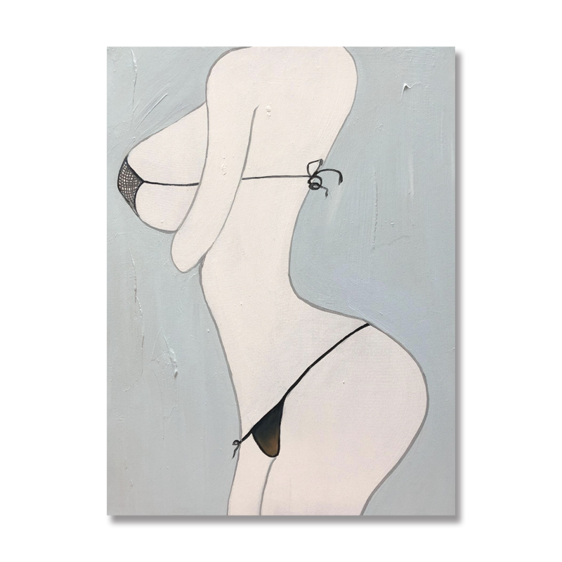 Minimalist Nude Painting