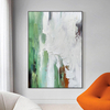 Green And Orange Abstract Wall Decor